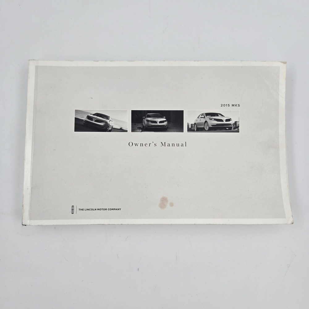 2015 Lincoln MKS Owner's Manual OEM Factory Original Guide Book